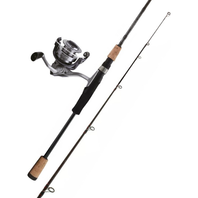 Комбо набор OKUMA: катушка Azaki 40 с плетёной леской и удилище Azaki Spin 9'0